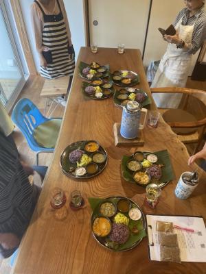 りんごの木　料理教室の様子