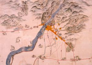 宇治郷周辺絵図（部分）