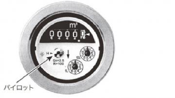 水道メーターの画像