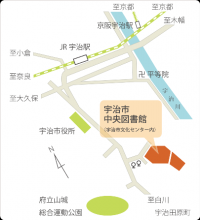 中央図書館案内図